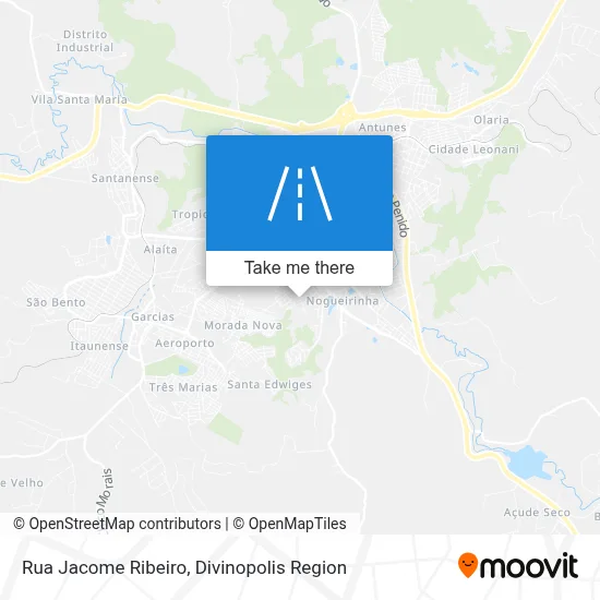 Rua Jacome Ribeiro map