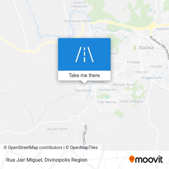 Rua Jair Miguel map