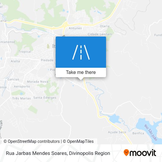 Rua Jarbas Mendes Soares map