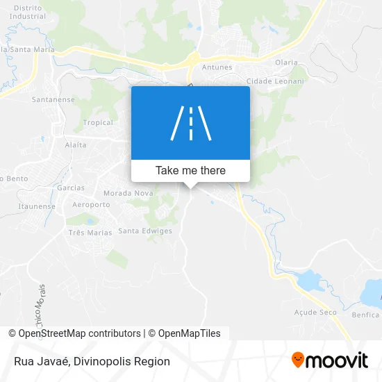 Rua Javaé map