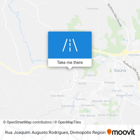 Rua Joaquim Augusto Rodrigues map