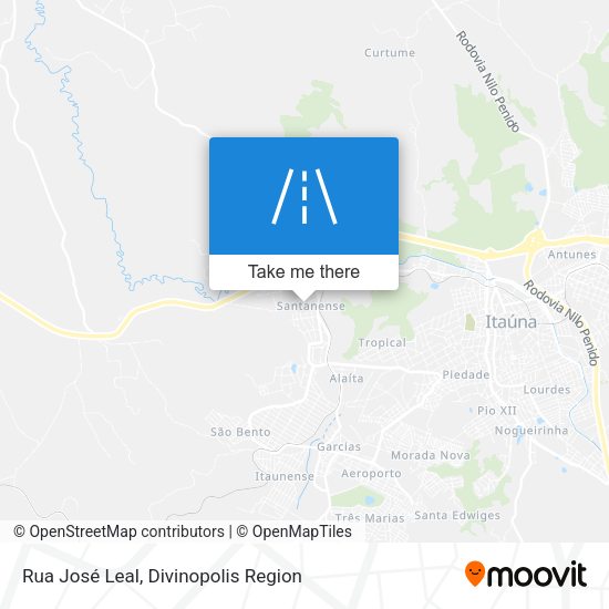 Rua José Leal map