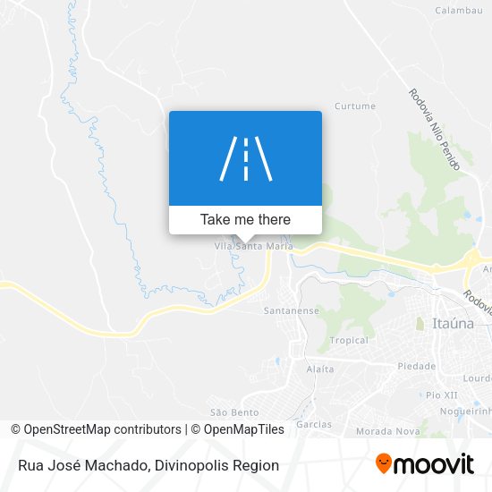 Rua José Machado map