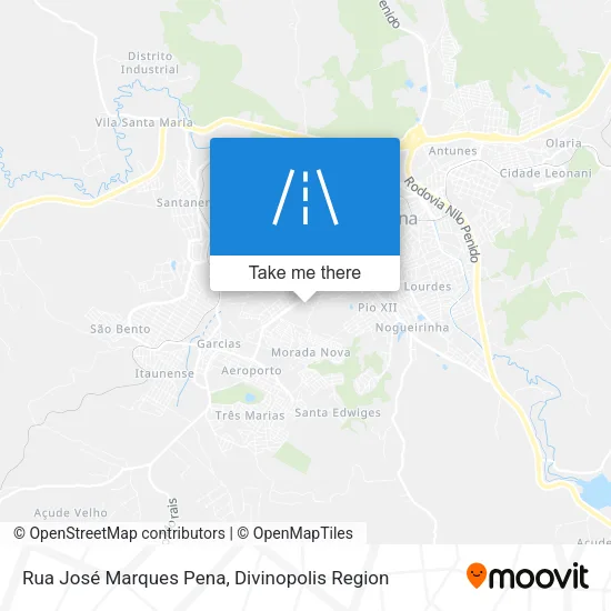 Rua José Marques Pena map