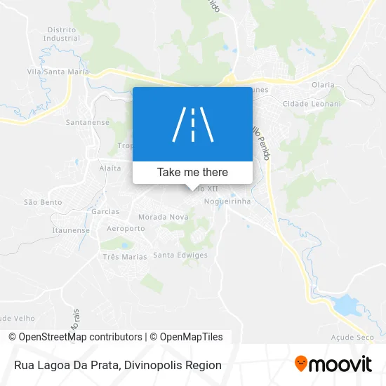 Rua Lagoa Da Prata map