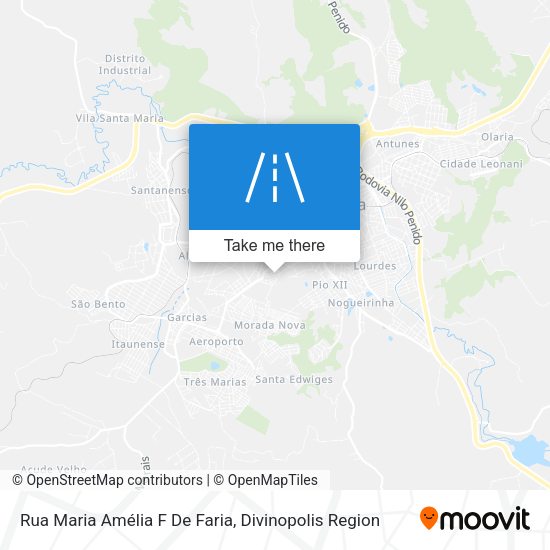 Rua Maria Amélia F De Faria map
