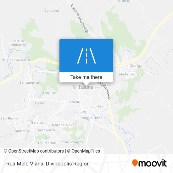 Rua Melo Viana map