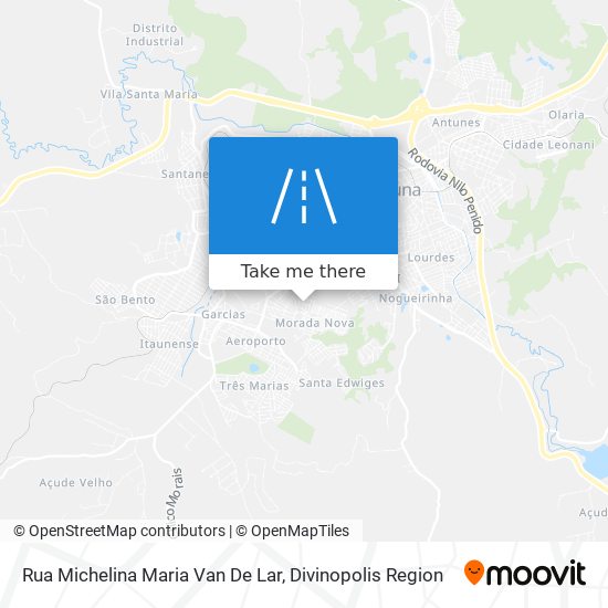 Rua Michelina Maria Van De Lar map