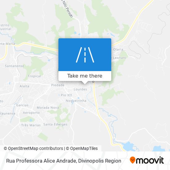 Rua Professora Alice Andrade map