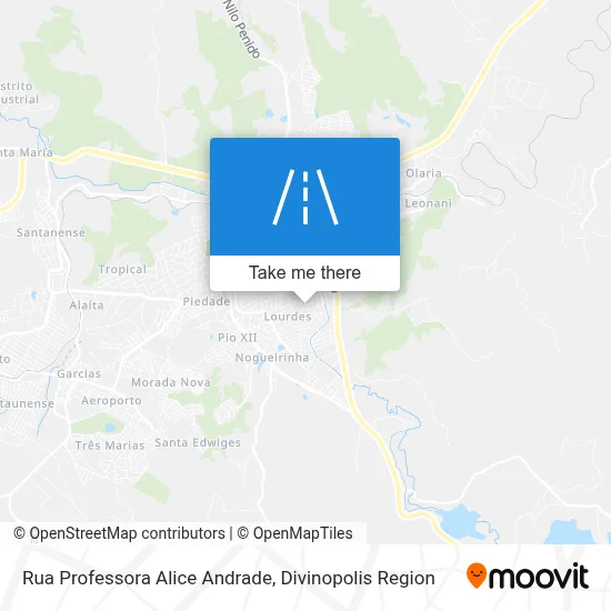 Rua Professora Alice Andrade map