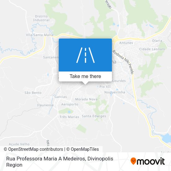 Rua Professora Maria A Medeiros map