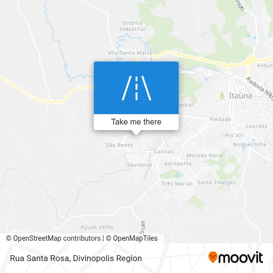 Rua Santa Rosa map