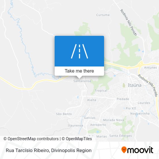 Rua Tarcísio Ribeiro map