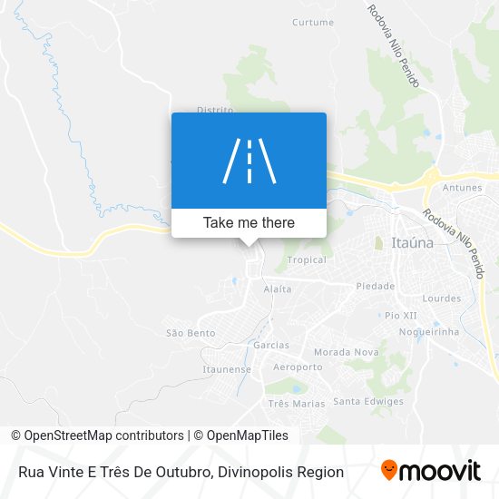 Rua Vinte E Três De Outubro map
