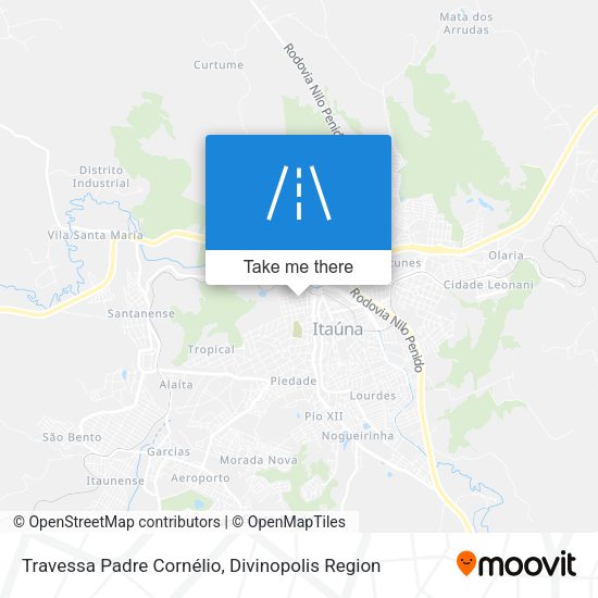 Travessa Padre Cornélio map