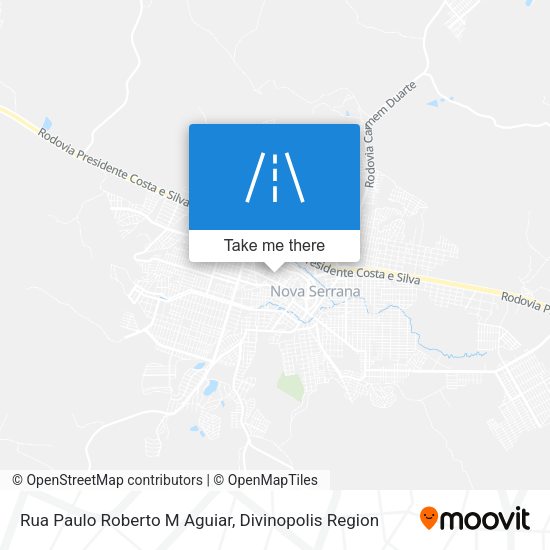Rua Paulo Roberto M Aguiar map