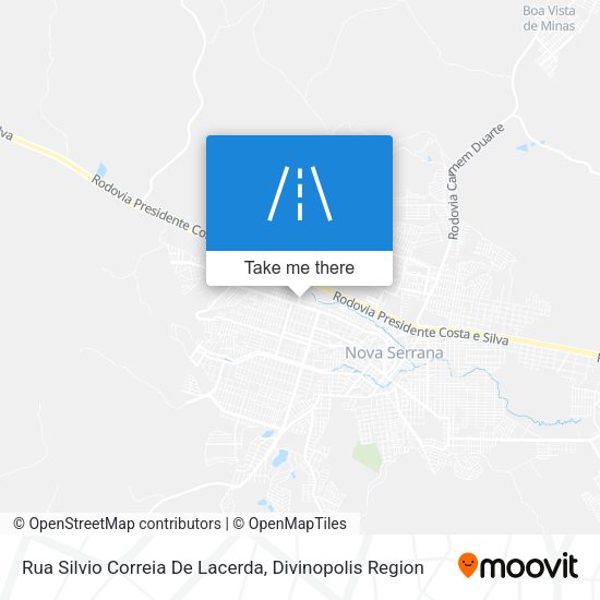 Rua Silvio Correia De Lacerda map