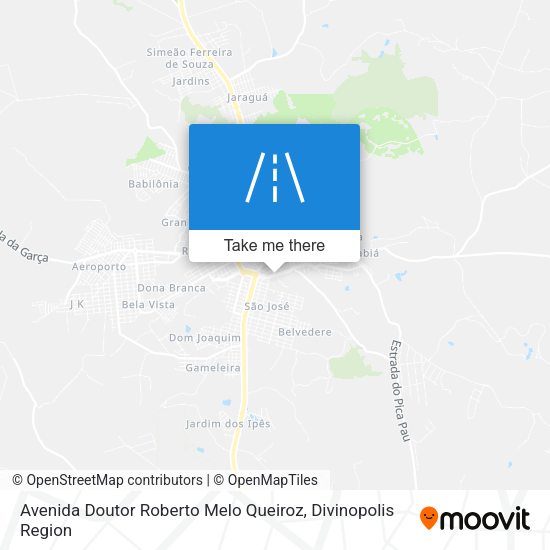 Avenida Doutor Roberto Melo Queiroz map