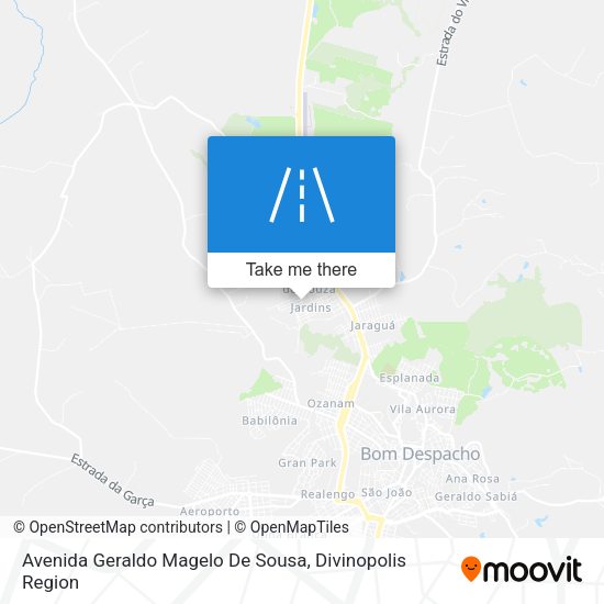 Avenida Geraldo Magelo De Sousa map