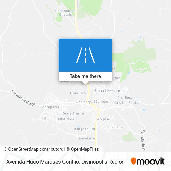 Avenida Hugo Marques Gontijo map