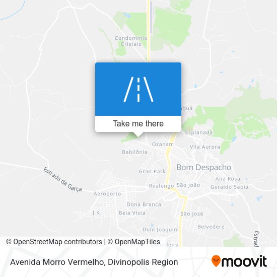 Avenida Morro Vermelho map
