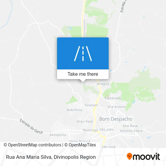 Rua Ana Maria Silva map