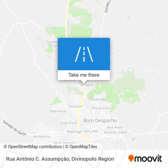 Rua Antônio C. Assumpção map