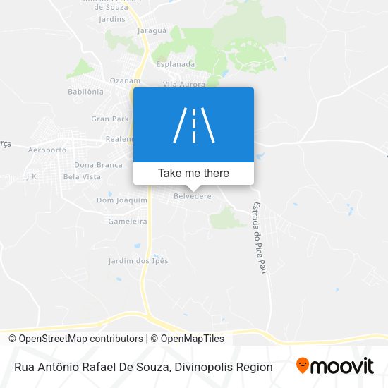 Rua Antônio Rafael De Souza map