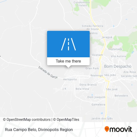 Rua Campo Belo map