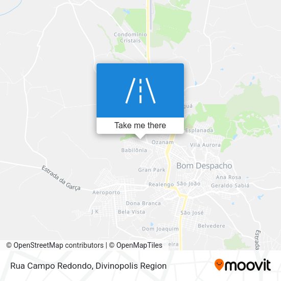 Rua Campo Redondo map