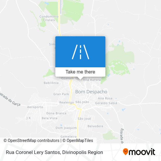 Rua Coronel Lery Santos map