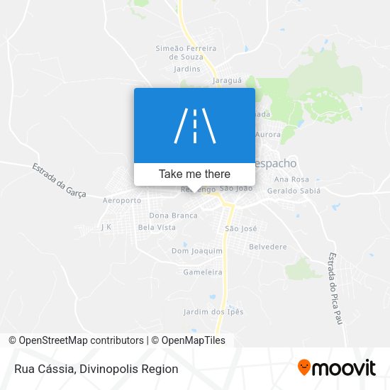 Rua Cássia map