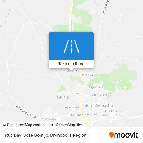 Rua Davi José Gontijo map