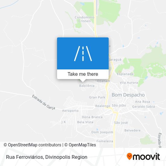 Rua Ferroviários map