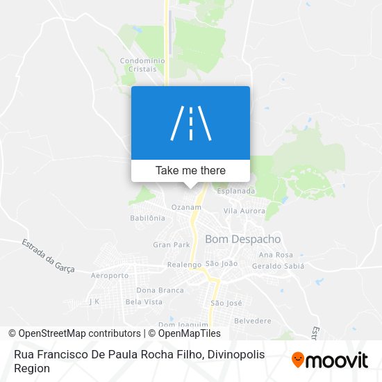 Rua Francisco De Paula Rocha Filho map