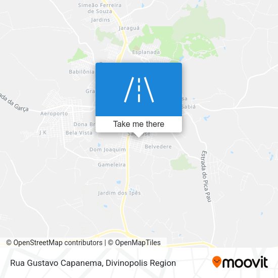 Rua Gustavo Capanema map