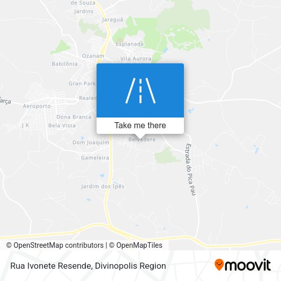 Rua Ivonete Resende map