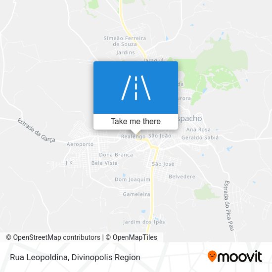 Rua Leopoldina map