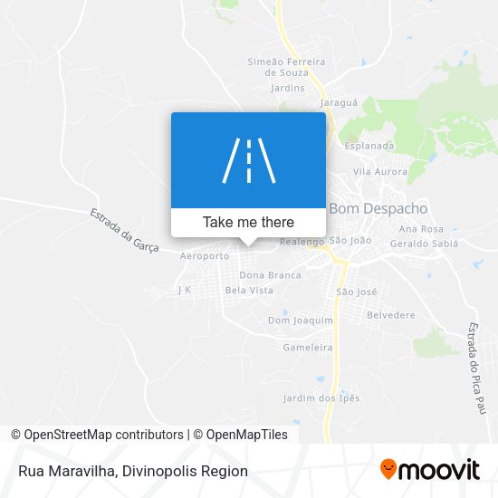 Rua Maravilha map