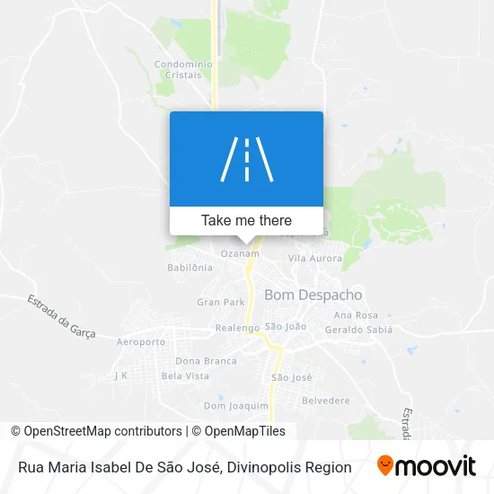 Rua Maria Isabel De São José map