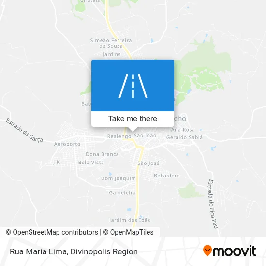 Rua Maria Lima map