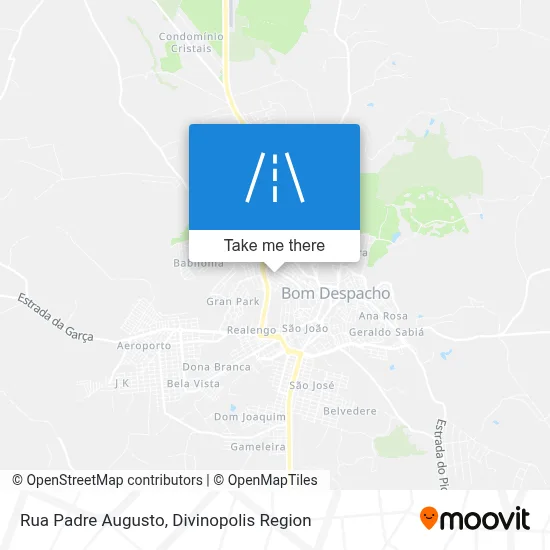 Rua Padre Augusto map