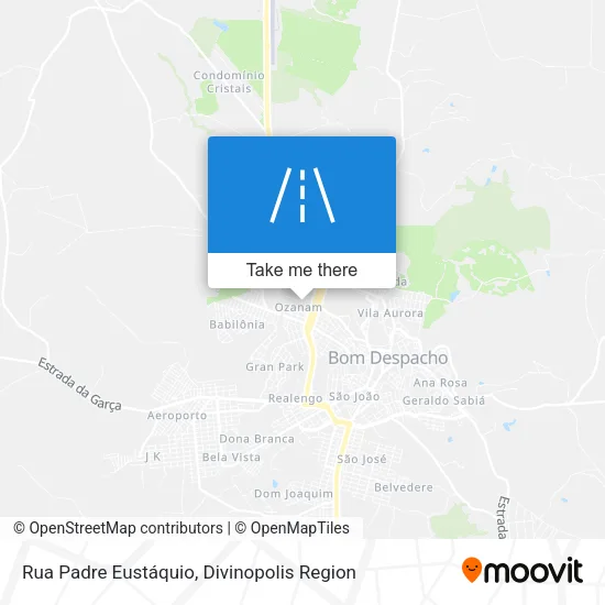 Rua Padre Eustáquio map