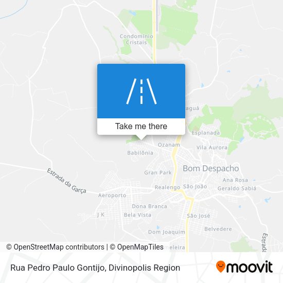 Rua Pedro Paulo Gontijo map