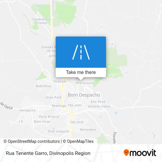 Rua Tenente Garro map