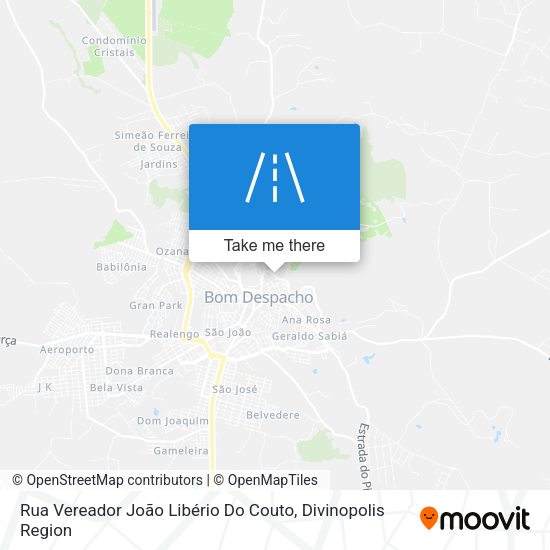 Rua Vereador João Libério Do Couto map