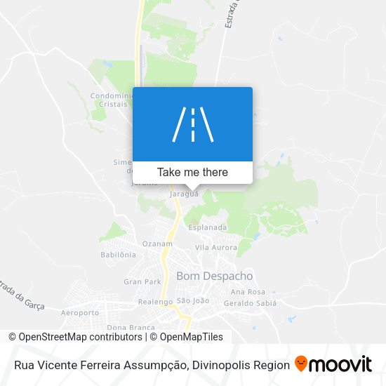 Rua Vicente Ferreira Assumpção map
