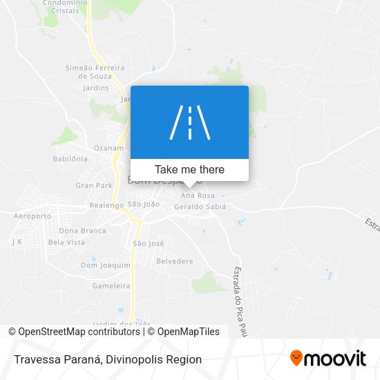 Travessa Paraná map