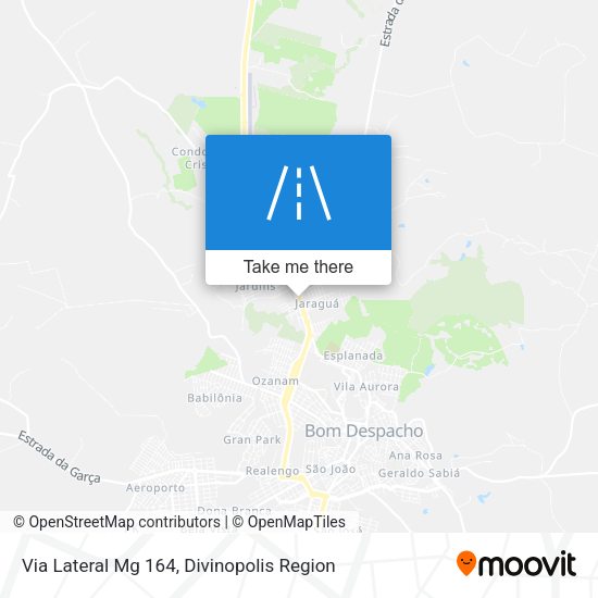 Via Lateral Mg 164 map