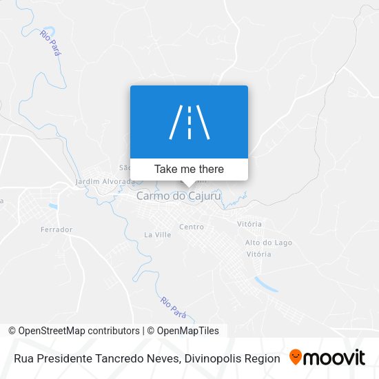Rua Presidente Tancredo Neves map